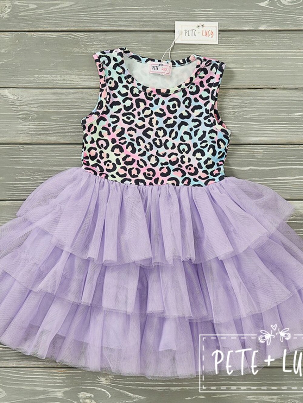 Lisa's Leopard Tulle Dress